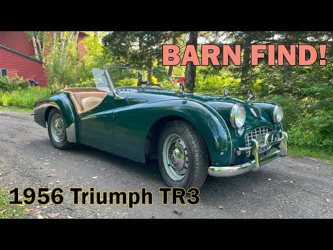 BARN FIND 1956 Triumph TR3