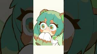 タヌキのしっぽがカラフルな理由🦝 @HatsuneMiku