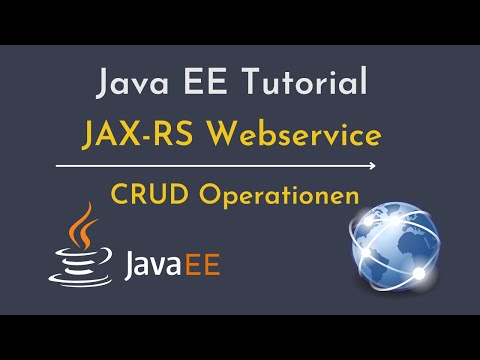 JAX RS Web Service CRUD Operationen | Rest Java EE