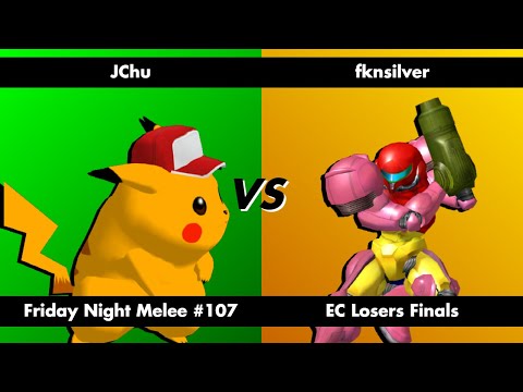 JChu ( Pikachu ) vs fknsilver ( Samus ) - [ EC Losers Finals ]