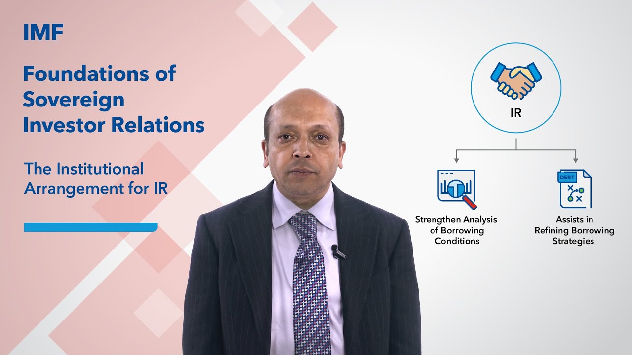 The institutional arrangement for IR
