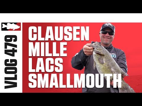 Luke Clausen Fishing Smallmouth on Mille Lacs - Tackle Warehouse VLOG #479