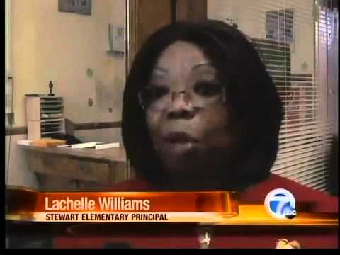 First day of school in Detroit