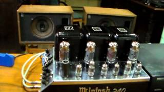 Video thumbnail for Mc INTOSH 240 Electro Voice 12TRXB speakers by kerkalianer