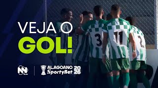 Veja o Gol do MURICI contra o CRUZEIRO-AL ALAGOANO 2026