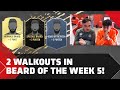 Twee walkouts in Beard of the Week 5!