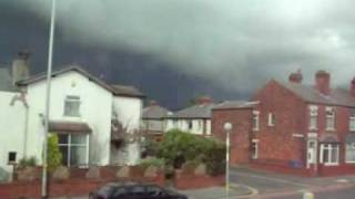 Shelf cloud, Chorley lancs