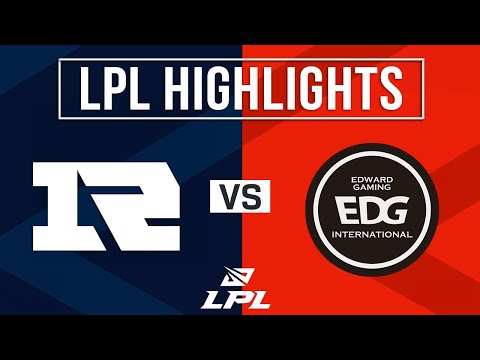 RNG vs EDG Highlights ALL GAMES | LPL 2024 Spring | Royal Never Give Up vs Edward Gaming