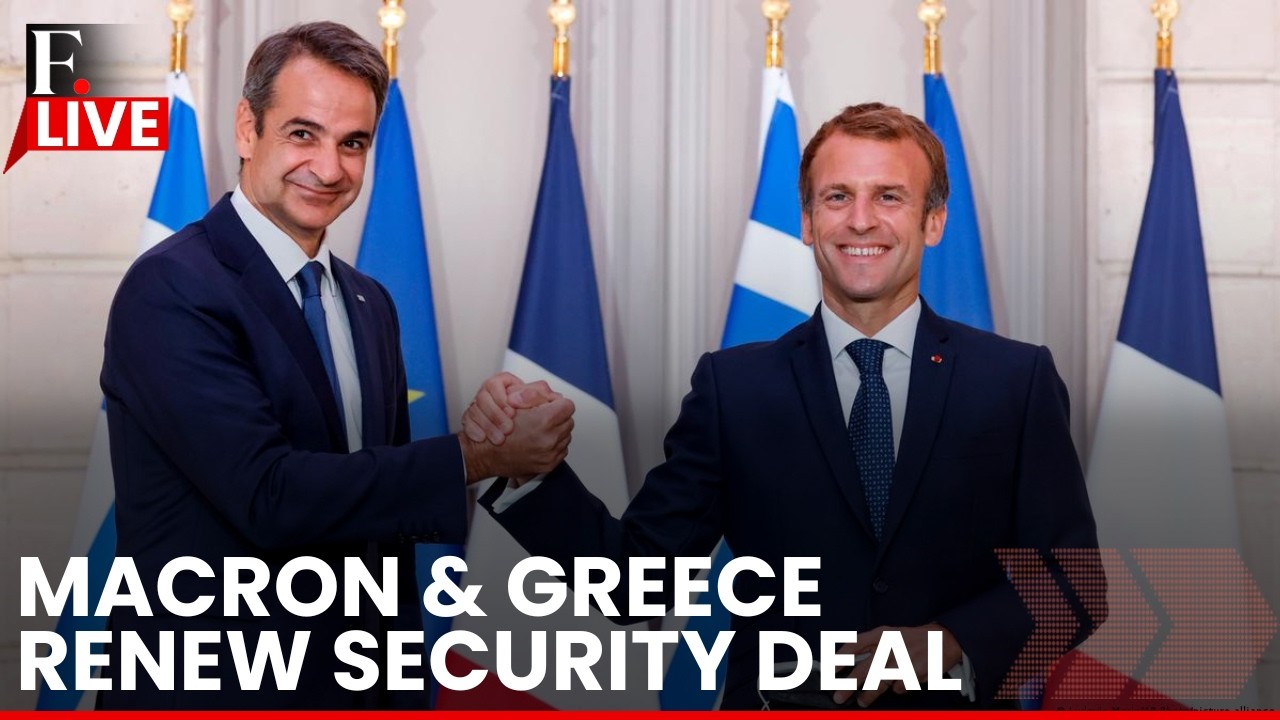 LIVE: France's Macron Visits Greece to Renew Security Deal Amid Growing Iran Tensions