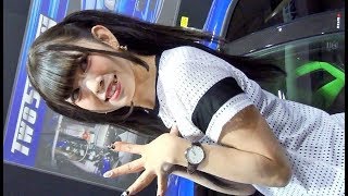 東京オートサロン2019 Vol.20 すりーぴん・山本萌(@Hide_sleepin)さん 美人コンパニオン CLUB RH9チューンドPRO SHOPグループ ブース レコ9ガール