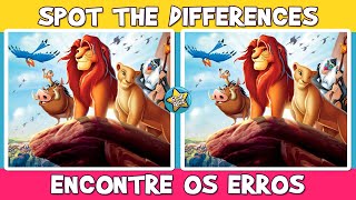 DISNEY'S MOVIES (part 1) - Spot the difference | Star Quiz