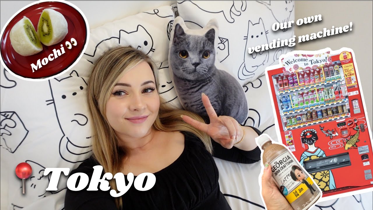 TOKYO VLOG | updated house tour + we got a vending machine
