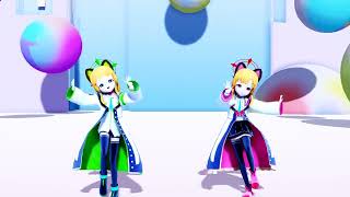 [蔚藍]才羽姊妹跳 キスキツネ 