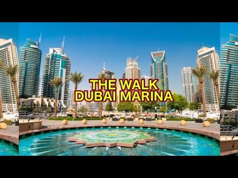 THE DUBAI MARAIN BEACH 2022 (Day Tour)  4K | Dubai DUBAI CITY | BEST VISIT PLACES |