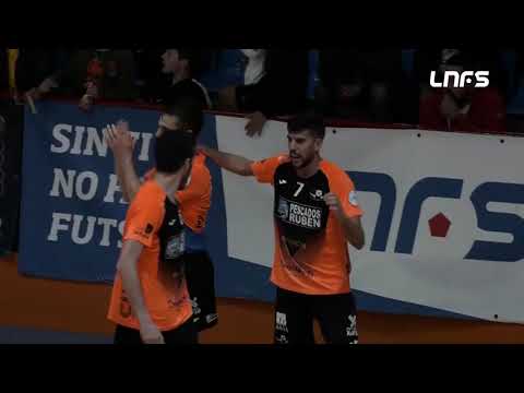 Gol Luisma (1-1) Pescados Rubén Burela - Viña Albali Valdepeñas. J5, 1Div. LNFS