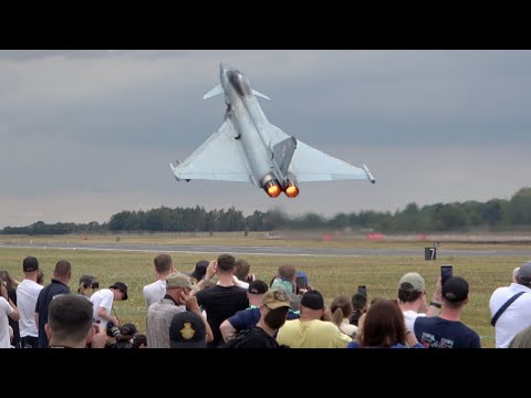 [4K] RAF Eurofighter Typhoon – Die beste Jet-Demo, die wir je gesehen haben!