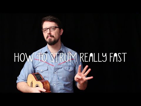 How to Strum Really Fast - James Hill Ukulele Tutorial