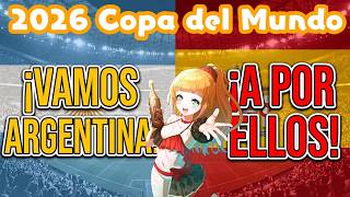【#VtuberEspañol】¡VAMOS ARGENTINA! 🇦🇷 Reaccionando en vivo a la Gran Final vs España