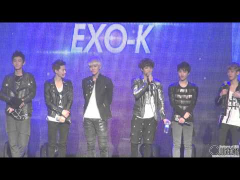 130515 K-POP 청소년문화페스티벌 EXO-K Talk