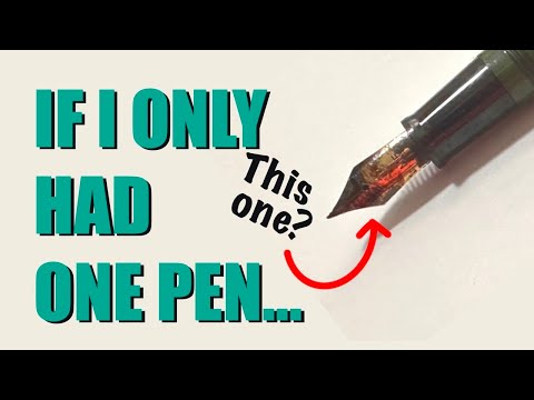 How to use a fude fountain pen | Sailor fude 40 vs 55 | Urban sketching for beginners