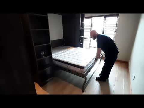 Fleetwood Library Wall Bed Demo