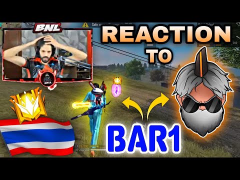BNL reaction to BAR1🇹🇭 | Thailand Legend 💗