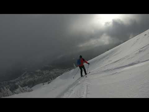 Muntele Mic - Skiing off piste