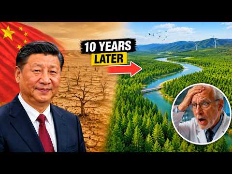 China Planted BILLIONS Of Trees In A Dead Desert — 10 Years Later Scientists Were Speechless