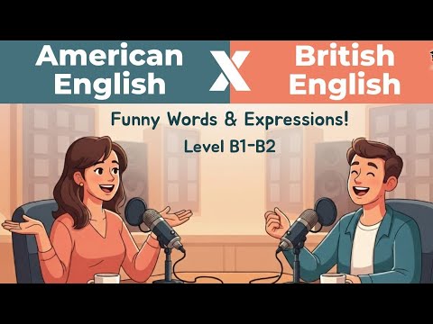 American vs British English Conversation Practice | Learn English the Fun Way!#myenglishpodcast