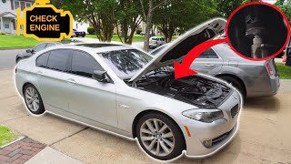 BMW F10 N55 FUEL PRESSURE SENSOR REPLACEMENT * NO FUEL PRESSURE (P0087)