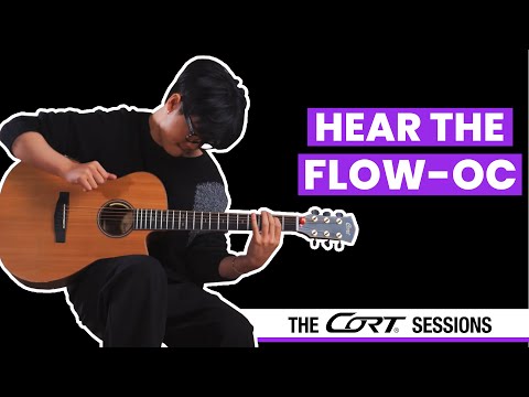 Демонстрация звучания электроакустической гитары Cort Flow-OC