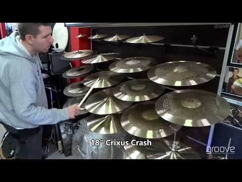 Demo-Tour of Groove Cymbals Crashes, Rides & Splashes - PART I