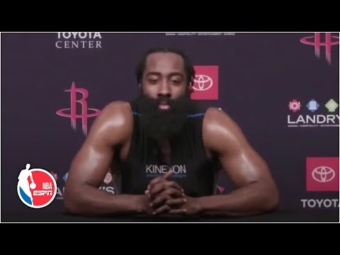 詹姆斯-哈登不談交易流言，稱亞特蘭大和拉斯維加斯之行是為了 "訓練"｜ESPN (James Harden doesn't talk trade rumors, says Atlanta and Vegas trips were for 'training' | ESPN)