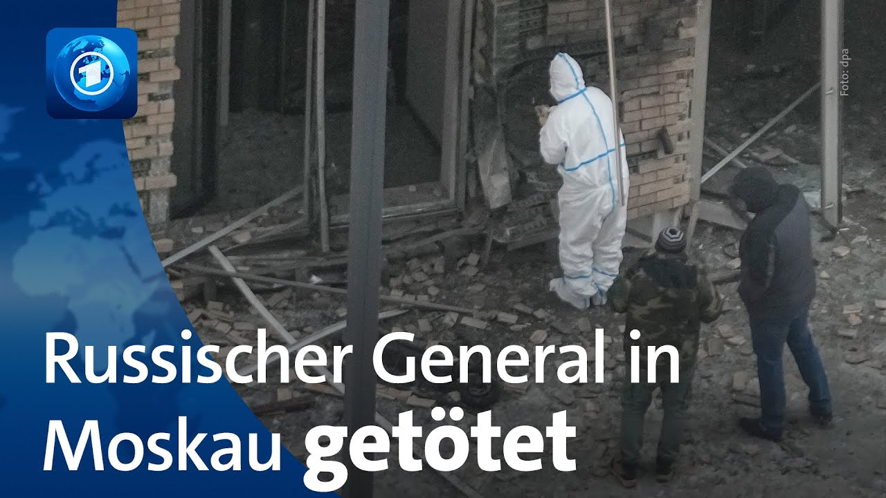 Anschlag in Moskau: Russischer General stirbt bei Explosion