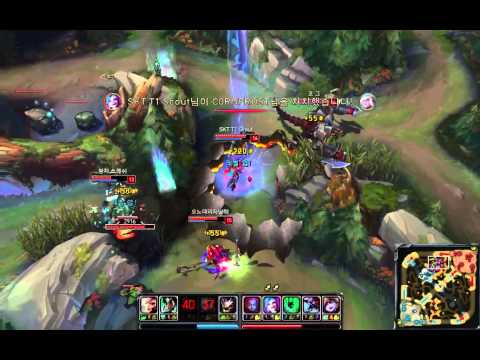 SKT T1 Scout Jinx play