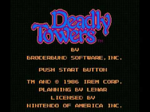 Deadly Towers (NES) Music - Tower Theme