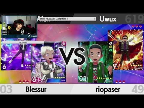 [TOP 8 CREATORS CUP 2] DAZ POKEALEX vs BLESSUR RIOPASER GAME 1!