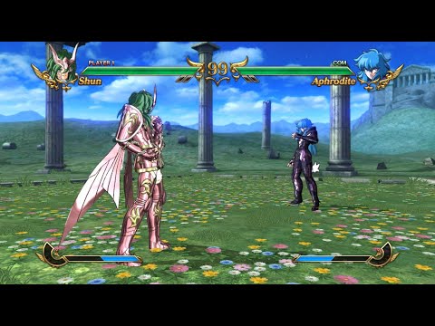 Sanit Seiya: Soldiers' Soul - Andromeda Shun [God Cloth] Vs Pisces Aphrodite [Surprice]