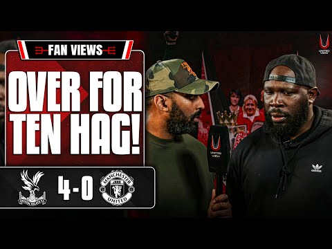 Arsenal Will DESTROY Us! | Crystal Palace 4-0 Man United | Fan View ( KG )