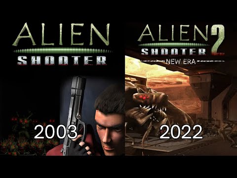 Evolution of Alien Shooter (2003-2022)