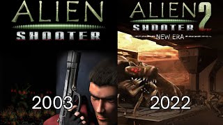 Evolution of Alien Shooter (2003-2022)