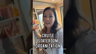 Cruise Stateroom Organization Hack