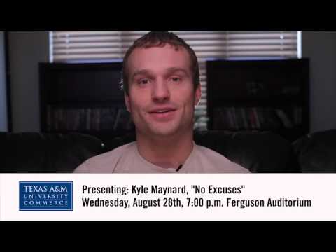 Kyle Maynard, Texas A&M University-Commerce