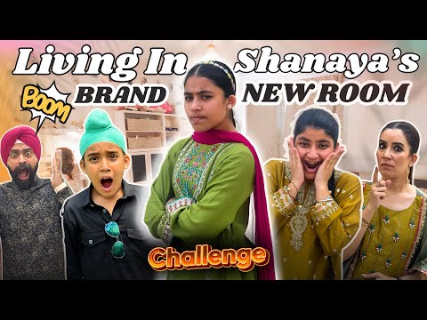 Living In Shanaya’s Brand New Room - 24 Hours Challenge | Ramneek Singh 1313 | RS 1313 VLOGS