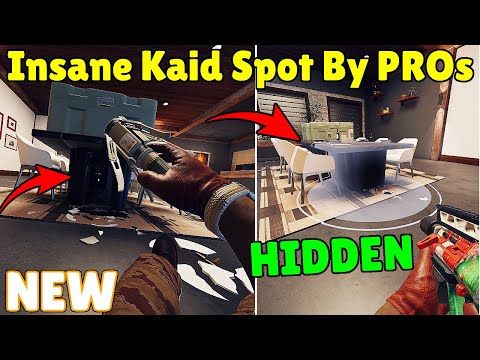 CRAZY *NEW* Kaid Spot By Pro Players On Chalet - Rainbow Six Siege Six Invitational