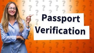 Can a friend confirm identity for passport?
