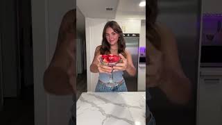 Strawberry in chocolate ?/ Eva Miller TikTok #evamiller #tiktok #shorts #trending #ytshorts #short