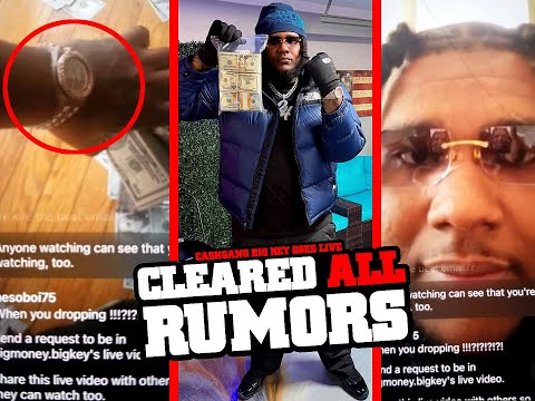 CashGang FWC Big Key Goes LIVE For The First Time After Being Released & Clears Rumors!!