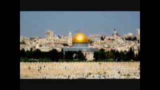 On your walls O Jerusalem(with lyrics)