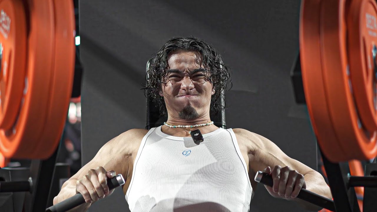 【vlog】胸トレして日常を楽しむ日！